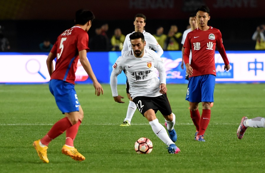 爱游戏在线-河北华夏幸福击败建业，豪取三分的简单介绍