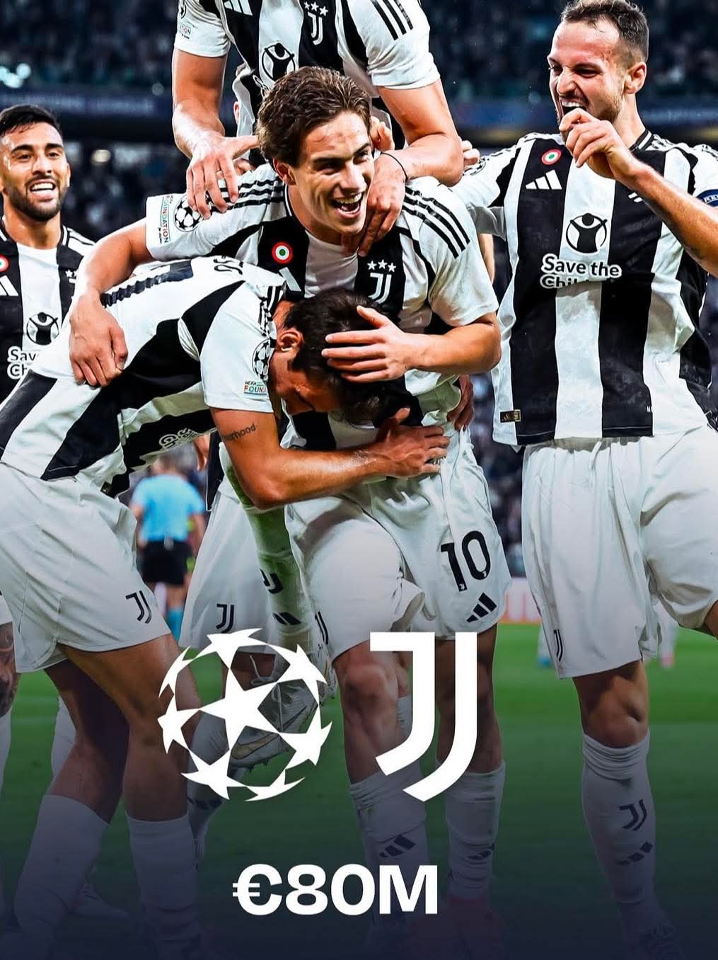 尤文图斯连续三轮不胜，欧冠希望渺茫